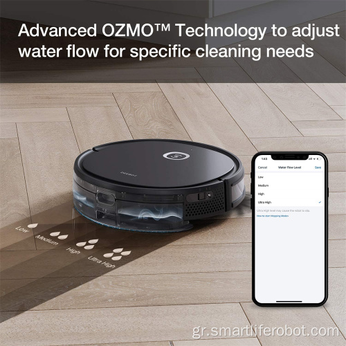 Ecovacs deebot ozmo u2 pro robot ηλεκτρική σκούπα